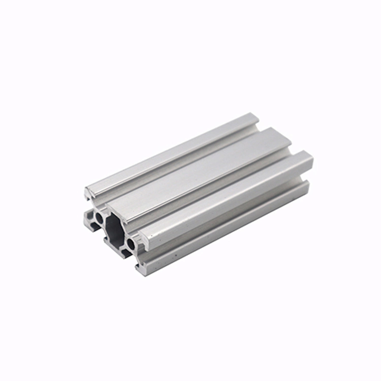 6063-T5 Aluminium Alloy Silver Industrial Aluminum Profile for 3D Printers 50-6000mm Length