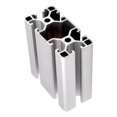 Profilo in alluminio estruso in lega di alluminio anodizzato argento 6063 T5 con buona resistenza alla corrosione per la riparazione